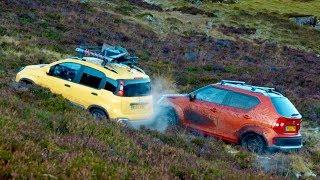 Suzuki Ignis vs Fiat Panda: Mountain Race | Top Gear: Series 26