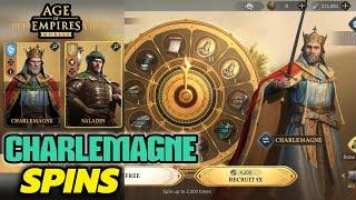 Age of Empires mobile - Charlamagne & Saladin wheel spin