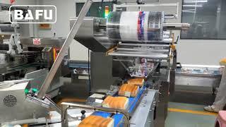 bread packaging machine, burger buns packaging machine, hamburger buns packaging machine