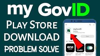 fix not install MYGOVID app download problem solved on play store ios