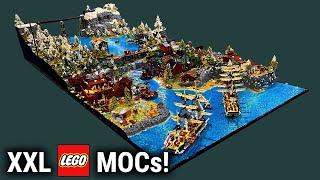 Die TOP 4 riesigen LEGO MOC Dioramen!