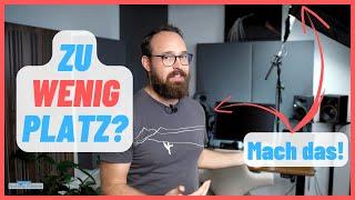 VIEL ZU ENG im Homestudio und ️ PROBLEM GELÖST für unter 80€