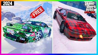 UNLOCK Rare Christmas Cars, FREE Xmas Vehicle, NEW Money Methods, GTA 5 DLC 2024 (GTA Online Update)