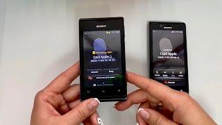 Only Sony Xperia / Sony Xperia E vs J / Incoming & outgoing calls