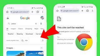 Chrome This Site Can't Be Reached Problem Solve [2024]