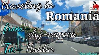 in Romania from cluj-napoca to huidin travel with dumi.