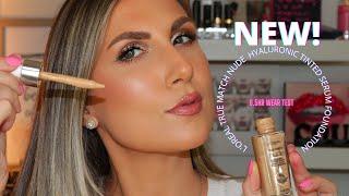 NEW L'OREAL TRUE MATCH NUDE HYALURONIC TINTED SERUM FOUNDATION! 8.5HR WEAR TEST