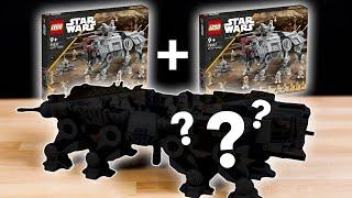 Can you build an AT-OT w/ 2x LEGO Star Wars AT-TE's? 