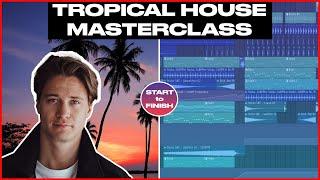 KYGO Tropical House 30 mins Masterclass | Creating A Track From Start To Finish | FL Studio 20