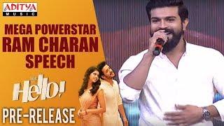 Ram Charan Speech  @ HELLO! Movie Pre Release Event | Akhil Akkineni, Kalyani Priyadarshan