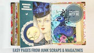 Use Your Scraps 2021 #5 - Junk Journal With Me