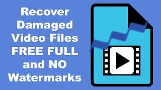 How to Repair Corrupt video File MP4  MOV - Fix 0xc00d36c4  Can't play video errors