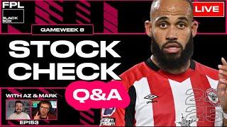 FPL BlackBox | Stock Check - Q&A | Fantasy Premier League Tips 2024/25 | Gameweek 8