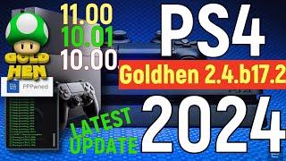 PS4 Jailbreak 11.00 + Super Stable + Goldhen 2.4.b17.2 Supports  Most Firmware