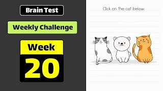 Brain Test Week 20 Walkthrough | Weekly Challenge