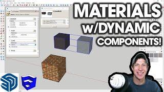 How to Add MATERIAL SELECTION to your Dynamic Components!