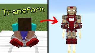 iron man in minecraft