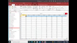 Microsoft access multi table query