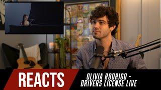 Producer Reacts to Olivia Rodrigo - Drivers License Live