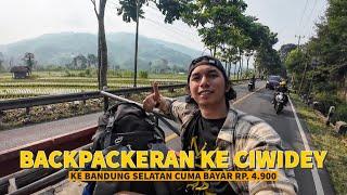 BKI 116 part 1 | AKSES DARAT KE CIWIDEY DARI KOTA BANDUNG BAGI BACKPACKER - Nebeng Lagi Euyyy