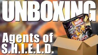 Marvel Champions Agents of SHIELD Unboxing and First Impressions