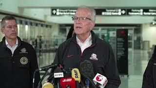 Kansas Sen. Jerry Moran addresses media after Wichita flight crashes in DC