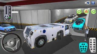 New Pushback Tractor Stuck in Parking Garage - 3D Driving Class 2025 - Best android iOS 3D Car games