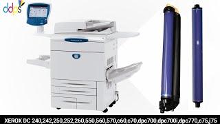 how to change drum in xerox docucolor 240,242,250,252,260,550,560,570,c60,c70,dpc700,dpc700iin hindi