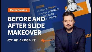 Unlocking Daniel Priestley's Message: Rebranding a Business Author's Slides