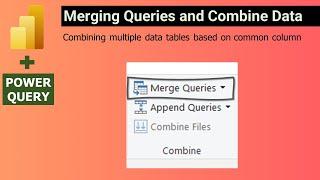 How to Merge queries in Power Query | #powerquery  #powerbi