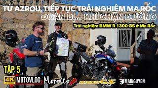 MAROC 05: TỪ AZROU Ở MA RỐC, TIẾP TỤC TRẢI NGHIỆM BMW R 1300 GS, ĐOÀN MÔ TÔ BỊ KHỈ CHẶN DỌC ĐƯỜNG ĐI