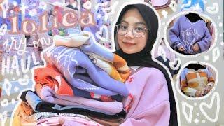 cutest lolica clothing haul + try on! (knitwear, jeans, & more) ˚ ༘  ◡̈ // indonesia