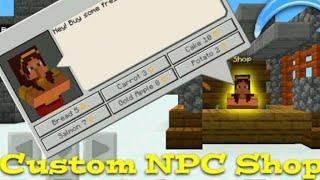 How To Make Custom Npc Shop Using Command Block