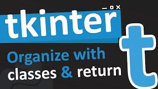 Creating custom components in tkinter with classes and functions