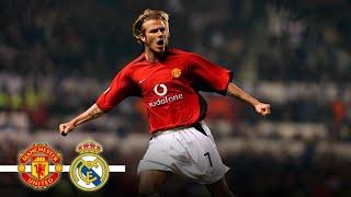 MANCHESTER UNITED VS REAL MADRID 4-3 • UCL 2002/2003 • CINEMATIC HIGHLIGHT