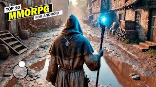 TOP 10 Mejores Juegos MMORPG/RPG Para Android & iOS GRATIS 2024 