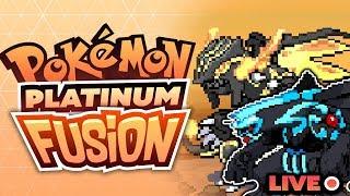 BEST FUSION ROM?! Pokemon Platinum Fusion Rom Hack - Livestream 