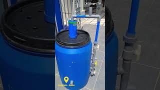 Filter air sumur bau karat, zat besi tinggi (drum 200 liter)