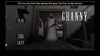 Playing Granny For The First Time (Less Than 3 Minutes)