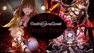 Death end re;Quest (All 28 Death Ends)