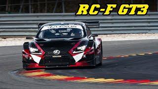 Lexus RC-F GT3 | 2024 testing at Spa