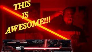 Star Wars Force FX Elite Darth Vader Lightsaber Review | Star Wars Black Series