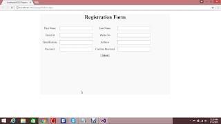 How to create simple registration form in ASP.Net  (PART 1)