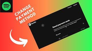 how to change payment method on spotify