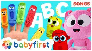 Finger Family Song w Color Crew | ABC Song & more | Nursery Rhymes Compilation for Babies |BabyFirst