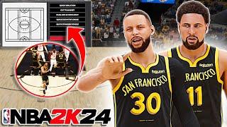 The BEST PLAYS to get WIDE OPEN THREES in NBA 2K24! *FULL TUTORIAL*