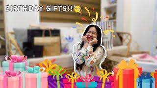 BIRTHDAY GIFTS UNBOXING! ️