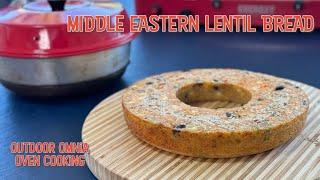 MIDDLE EASTERN RED LENTIL BREAD - OMNIA OVEN CAMP COOKING