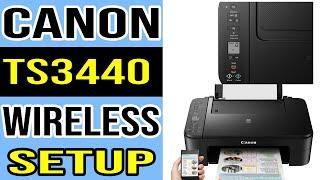 Wireless Setup Guide Canon TS3440  Printer | Wireless Direct Method