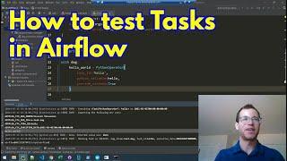 How to test Tasks in Airflow